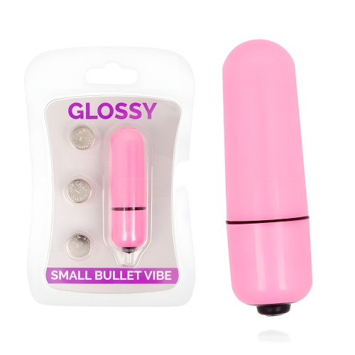 Glossy Bala Vibradora Rosa Intenso