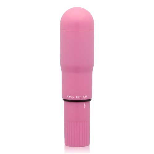 Glossy Intense Pocket Vibrator Pink