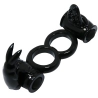 Baile Sweet Ring Double Ring with Double Rabbit