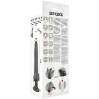 Vibrador Realístico Control Remoto Negro 19 Cm