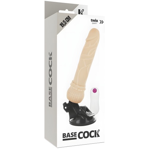 Basecock - Vibrador Realístico Control Remoto 19.5 Cm - Placer Máximo