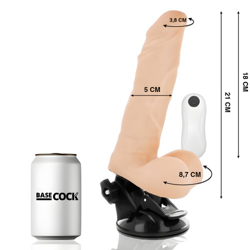 Realistic Remote Control Vibrator - 21 cm