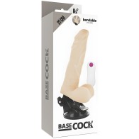 Realistic Remote Control Vibrator - 21 cm