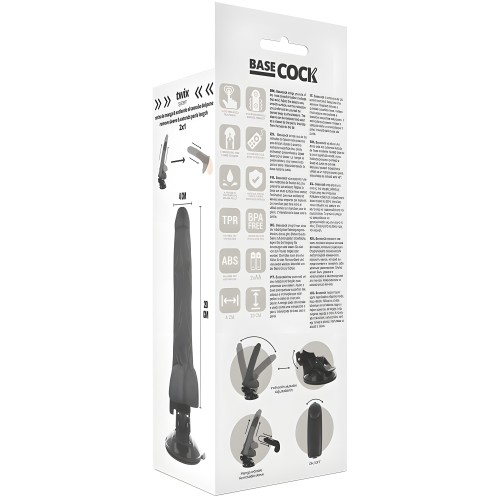 Basecock - Vibrador Realístico Control Remoto