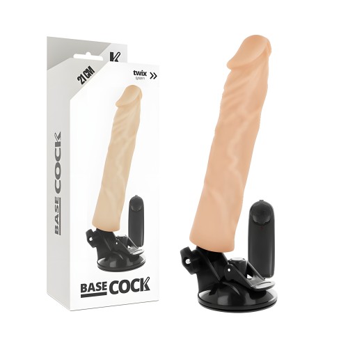 Basecock - Vibrador Realístico Control Remoto 21cm