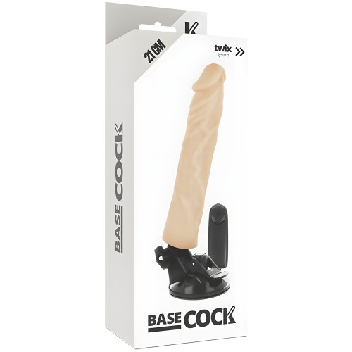 Basecock - Vibrador Realístico Control Remoto 21cm
