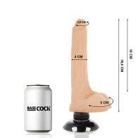Basecock Realistic Vibrator 18.5cm x 4cm