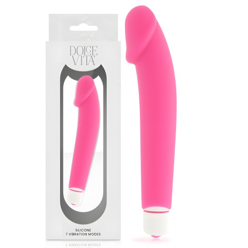 Realistic Pink Vibrator - Dolce Vita