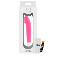 Realistic Pink Vibrator - Dolce Vita