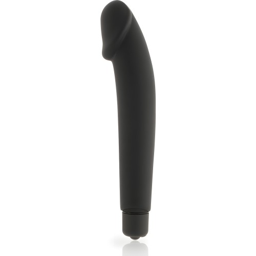 Dolce Vita Realistic Silicone Vibrator Black