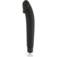 Dolce Vita Realistic Silicone Vibrator Black