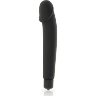 Vibrador Realista Silicona Negro