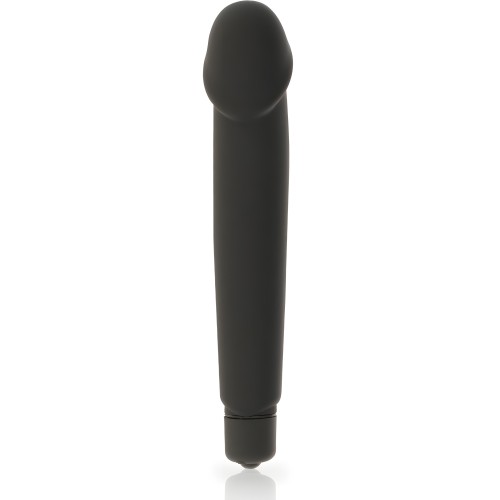 Vibrador Realista Silicona Negro