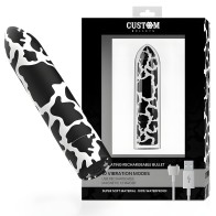 Custom Bullets - Bala Recargable Cow 10 Intensidades