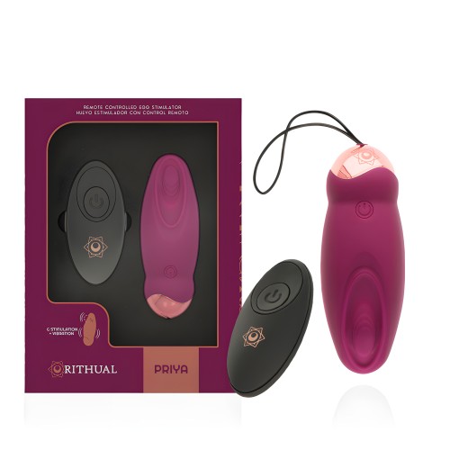 Priya Remote Control G-spot Egg
