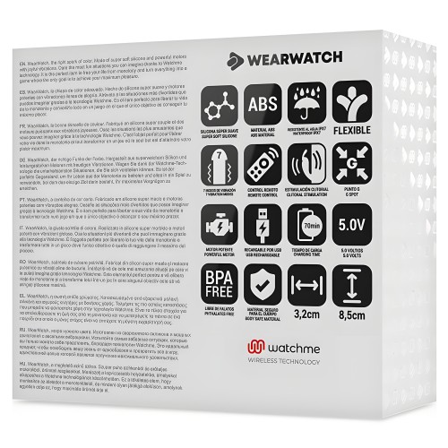 Wearwatch - Dual Technology Vibrator Aqua Marina/Rose