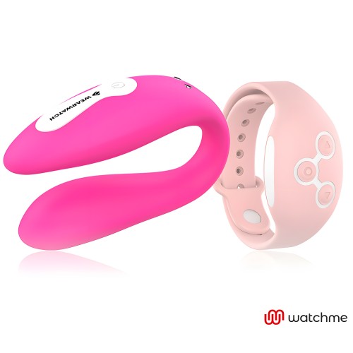 Vibrador Dual Technology Watchme Fucsia/Rosa