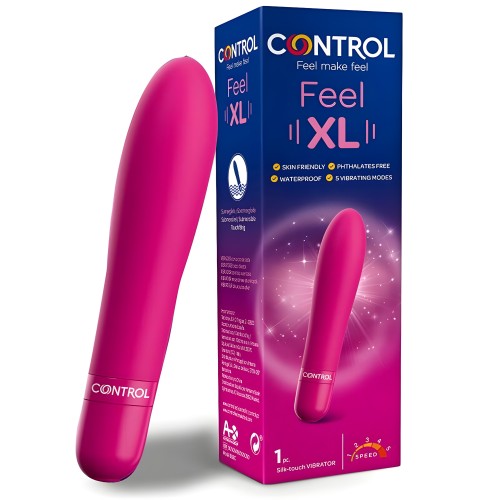 Control Feel XL Vibrador - 5 Velocidades, Impermeable