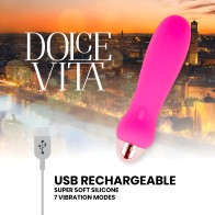 Dolce Vita Vibrador Recargable Five Rosa