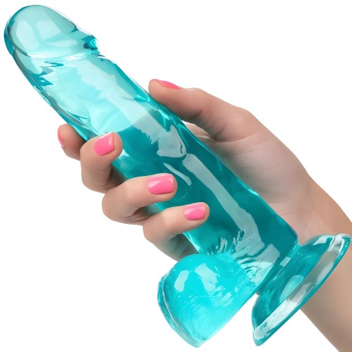 - Size Queen Dildo Azul 15.3 Cm