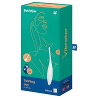 Satisfyer Twirling Joy Estimulador Clitoris Blanco