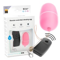 Huevo Vibrador Rosa Con Mando