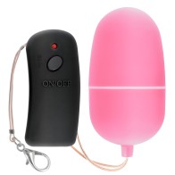 Huevo Vibrador Rosa Con Mando