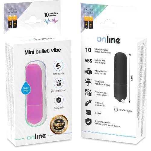 Mini Bullet Vibrator Purple