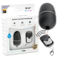 Online Remote Control Vibrating Egg Black