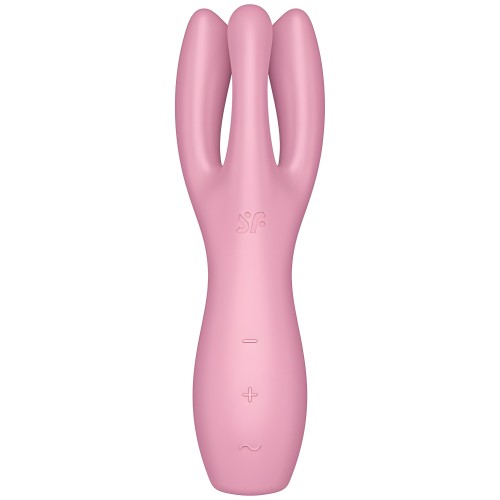 Satisfyer - Threesome 3 Vibrador Rosa