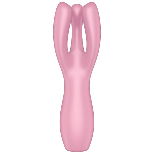 Satisfyer - Threesome 3 Vibrador Rosa