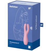 Satisfyer - Threesome 3 Vibrador Rosa