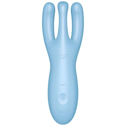 Satisfyer Threesome 4 Vibrador Azul