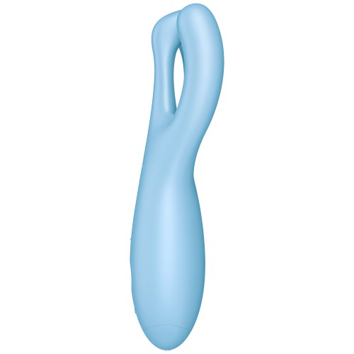 Satisfyer Threesome 4 Vibrador Azul