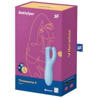 Satisfyer Threesome 4 Vibrator Blue