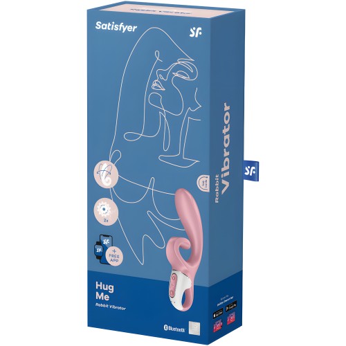 Satisfyer - Hug Me Vibrador Rabbit App Rosa