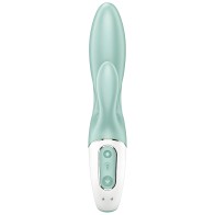 Satisfyer - Vibrador Rabbit Inflable App Verde