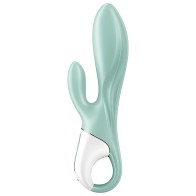 Satisfyer - Vibrador Rabbit Inflable App Verde