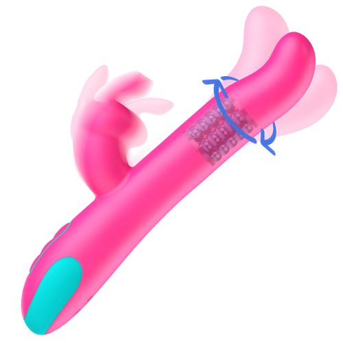 Vibrador Rabbit Pluto de Happy Loky - Placer Máximo