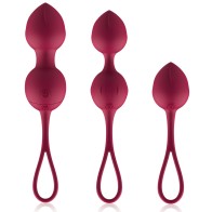 Bolas Kegel Vibrantes de Silicona Premium 3