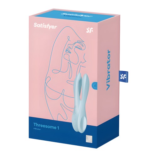 Satisfyer - Threesome 1 Vibrador Azul