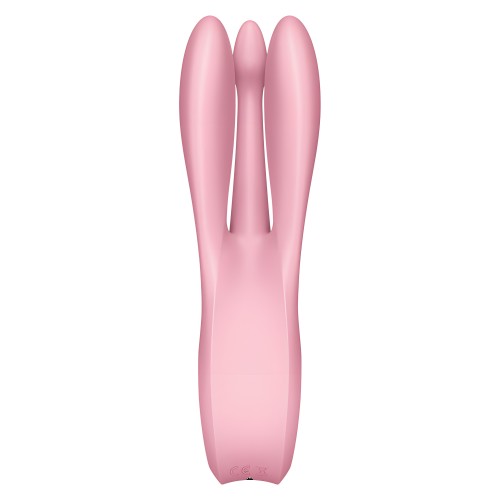 Satisfyer Threesome 1 Vibrator - Pink