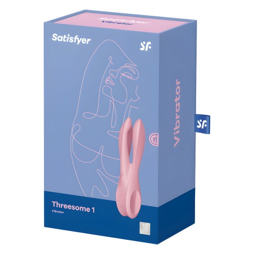 Satisfyer Threesome 1 Vibrador - Rosa