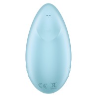 Satisfyer Tropical Tip Lay-on Vibrator Blue
