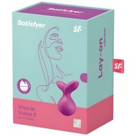 Vibrador Lay-on Viva La Vulva 3 de Satisfyer