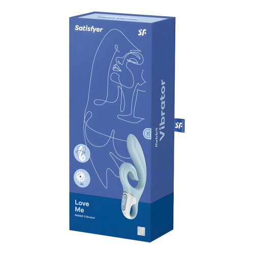 Satisfyer - Love Me Vibrador Rabbit Azul