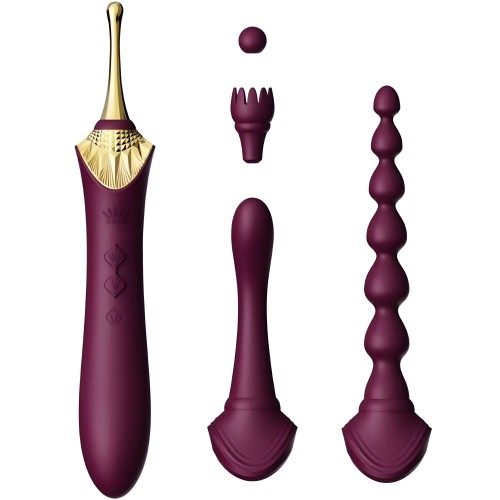 Zalo Bess 2 Purple Massager - Elevate Your Pleasure