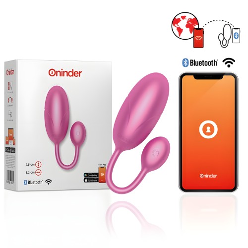 Oninder Tokyo Huevo Vibrador Rosa 7.5 X 3.2 Cm