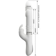 - Reese Vibrador Con Rotación Plateado