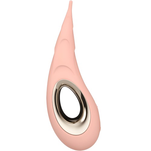 Lelo Dot Cruise Clitoral Stimulator Orange Ochre